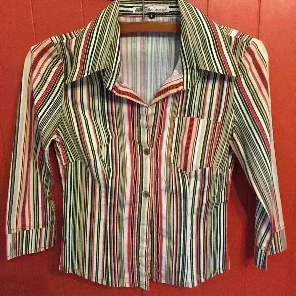 Button down collared shirt